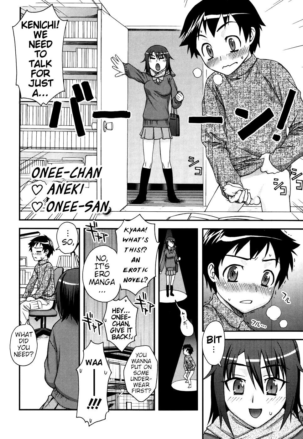 Hentai Manga Comic-Onee-Chan ♥ Aneki ♥ Onee-san-Read-2